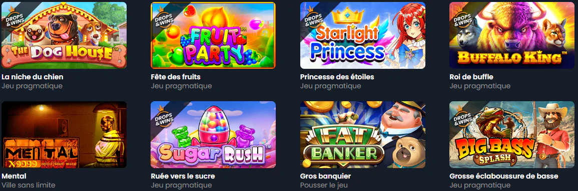 Machines à Sous Jeux en FR Chips.GG Casino