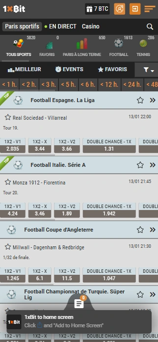 Casino en Ligne 1X Bit Presente Sportsbook avec Superbe Maintenance