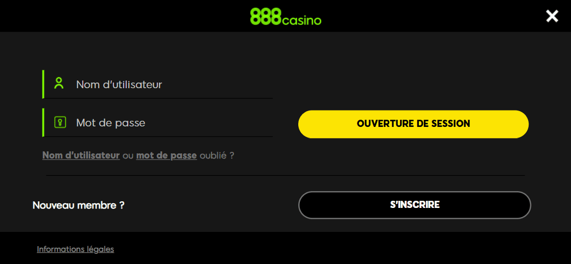 Rapide Login à Casino en Ligne 888 pour Gagner Gros