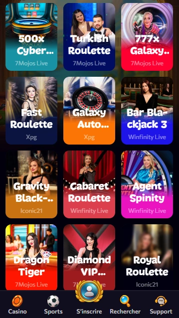 Meilleurs Live Jeux avec Croupier en AphroditeCasino France {{ now().format('Y') }}