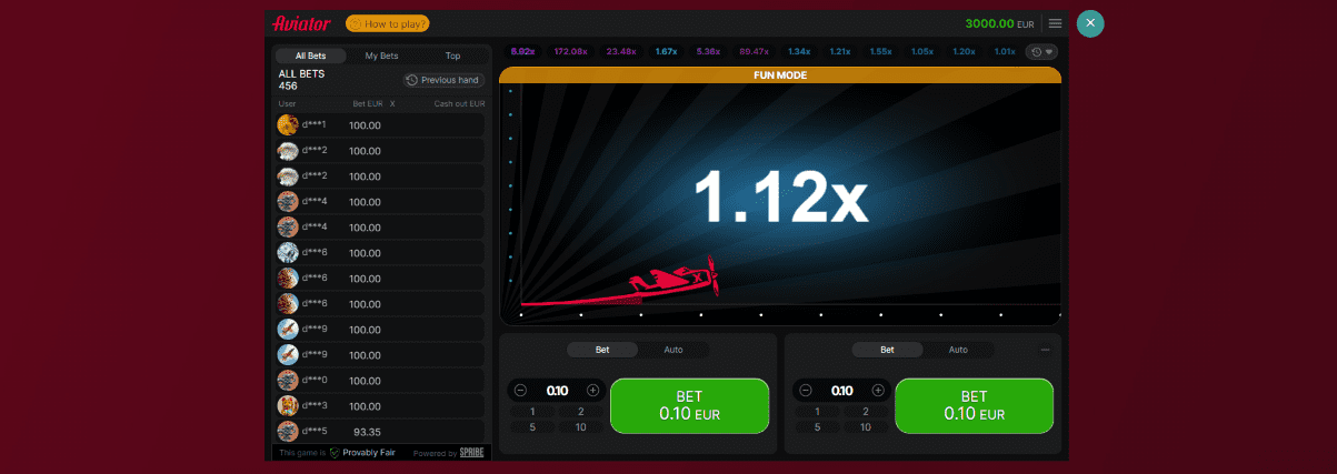 Aviator Jeu de Casino sur Internet en France