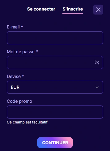 Inscription à BlindLuck Login à Blind Luck Casino France en 2026