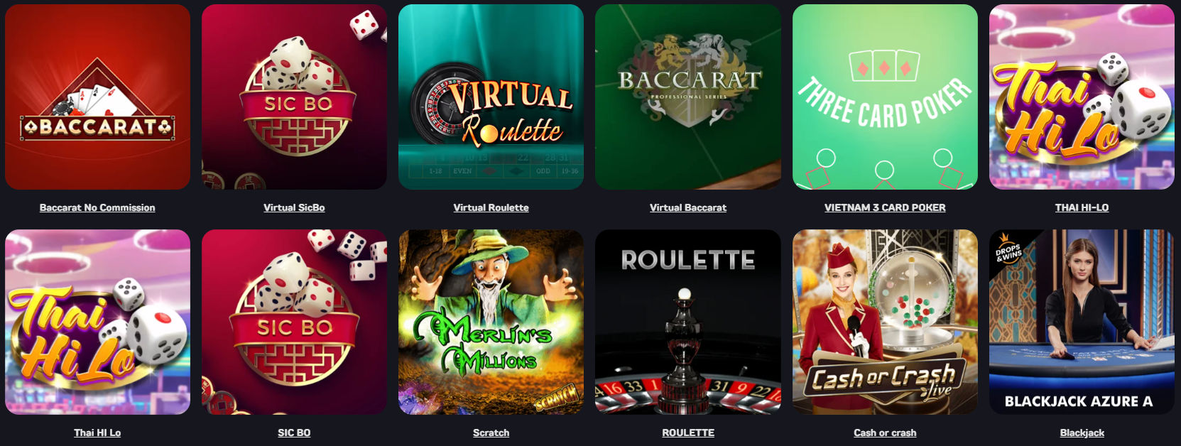 Meilleurs Jeux de Table au Cash-Pot Casino Pour le Plaisir