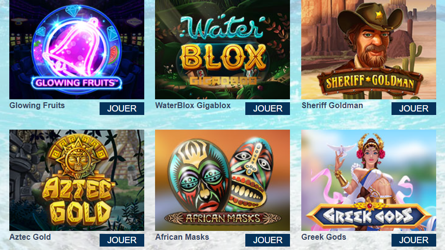 Casino en ligne Blu machines à sous gratuites