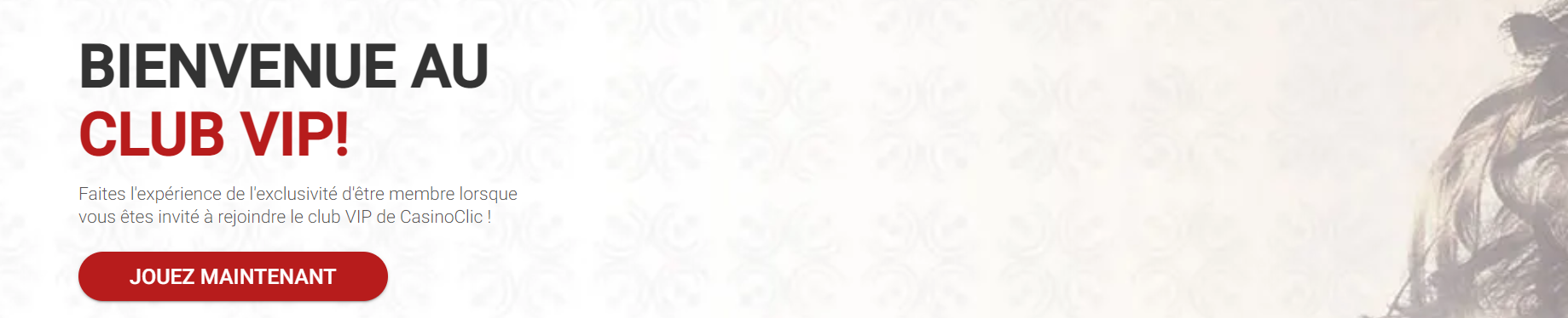 CasinoClic VIP bonus pour les joueurs France