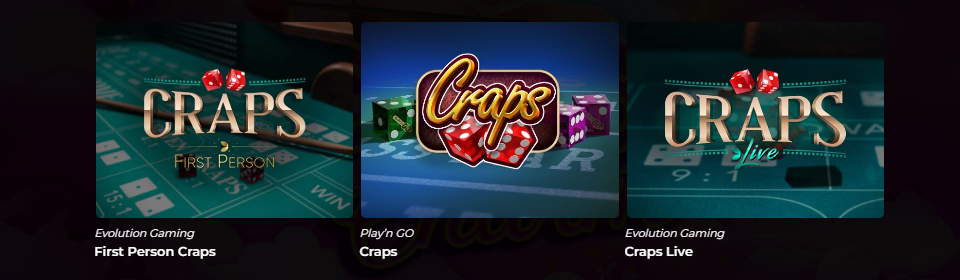 Jouer en Craps au Casino sur internet en France