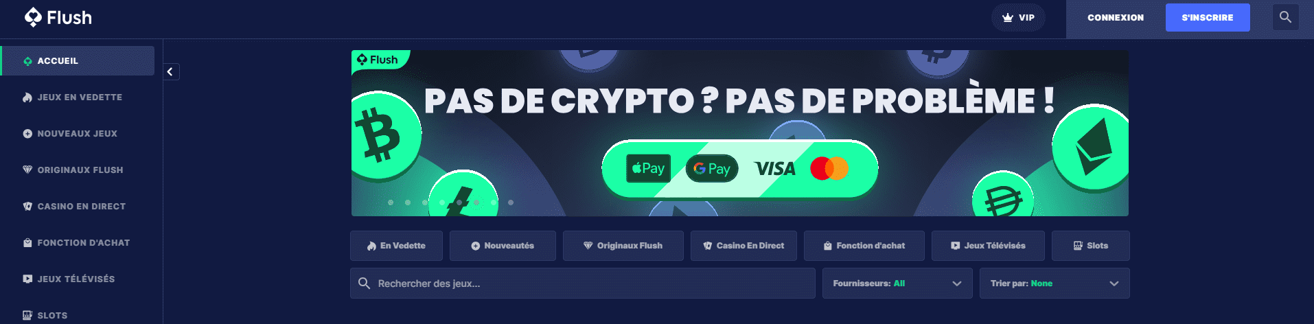 Avis du Francophone CasinoFlush en Ligne