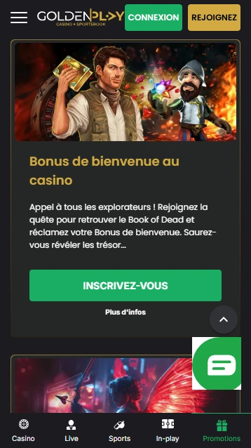 Un Regard de Casino Play Golden en Ligne et son Réel Bonus sans Dépôt !