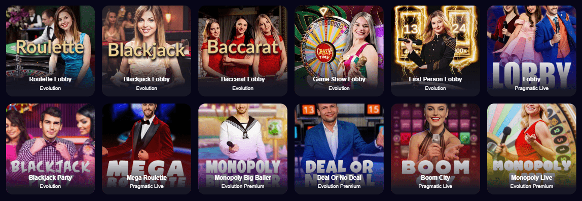 Croupier en Direct Jeux au GxmbleCasino sur Internet France