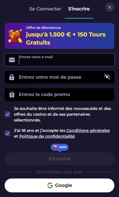 Login et Registre à HighFlyBet Casino Connexion à HighFlyBetCasino pour Gagnants en France