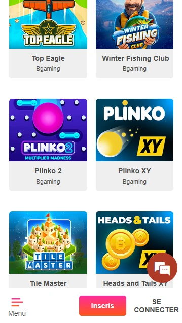 Essayer de Jouer Jeux de Fusée et Crash en Casino Impresario Online