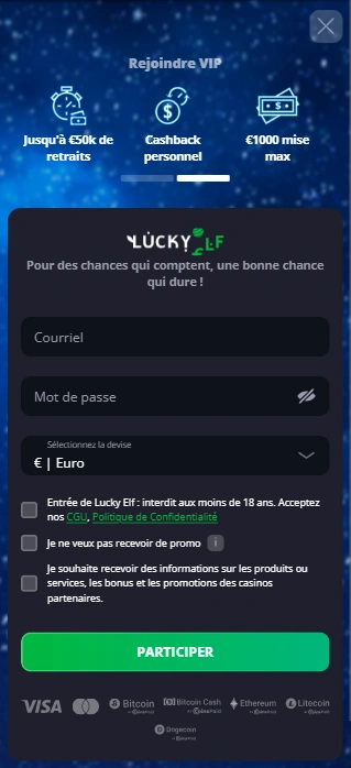 Login à LuckyElfCasino Francophone Aujourd’hui