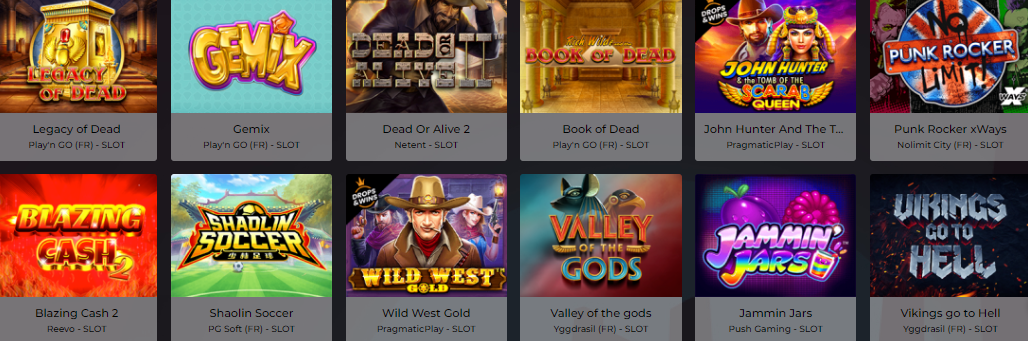 Y a-t-il des machines à sous gratuites au casino LuckyLuke ?