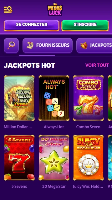 Un Grand Succès sur LuckMidas Casino avec Sérieux Jeux du Jackpot