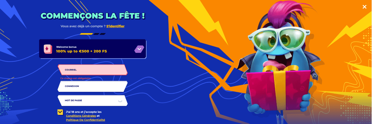 S inscrire et Login Rapide au Casino MrPacho sur internet