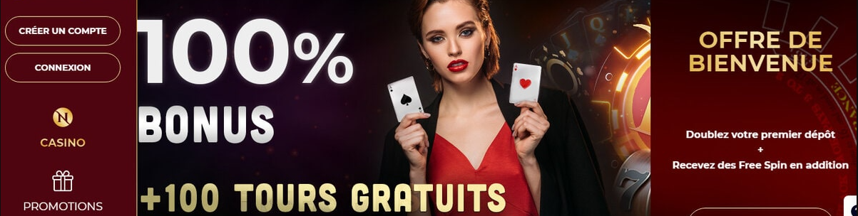NevadaWin.Fr avec no Deposit Bonus et Code Promo sur 10€ (10 euro) Pour Jouer