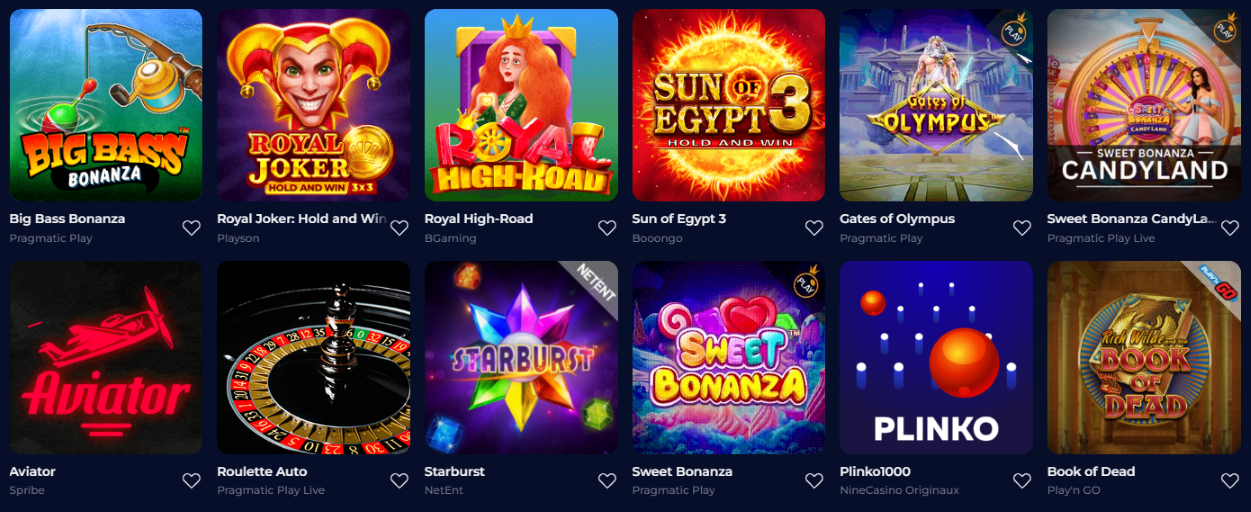 9NineCasino Machines à Sous Jeux en Ligne France