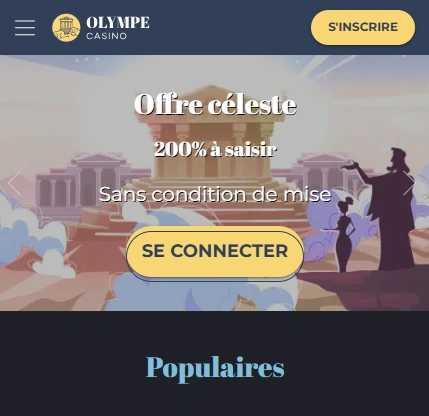 Casino en Ligne Olympe Propose Obtenir le Top Bonus sans Dépôt Aujourd’hui