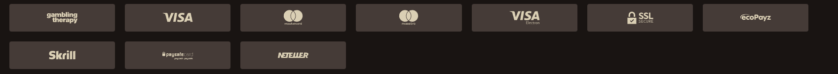 Casino Osiris - Méthodes de paiement et retrait