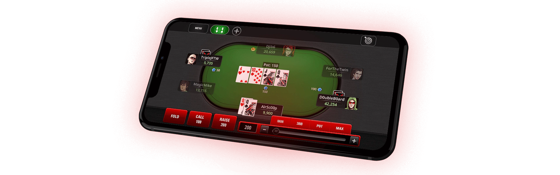 Roulette sur Version Mobile en PokerStarsCasino Online