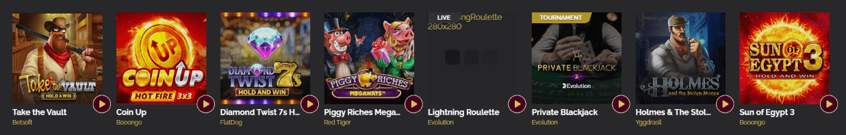 Jouer Tous Casino Jeux sur Prive France