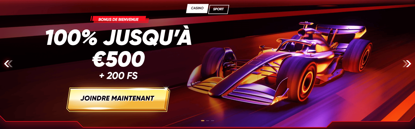 Obtenir no Deposit Bonus et Bonus de Bienvenue sur QuickWinCasino