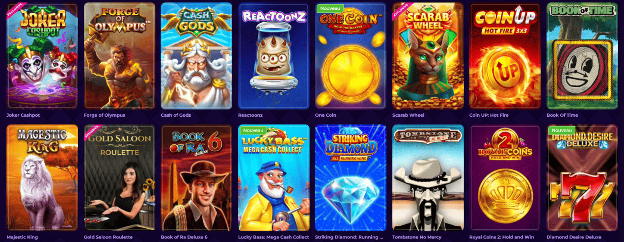 Connectez-Vous à RoyalGameCasino et Essayer de Jouer Meilleurs Casino Jeux