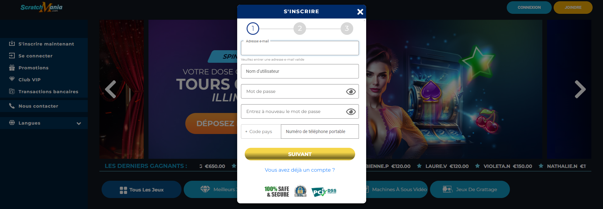 Login à www scratchmania et Connexion sur Mon Compte Aujourd'hui