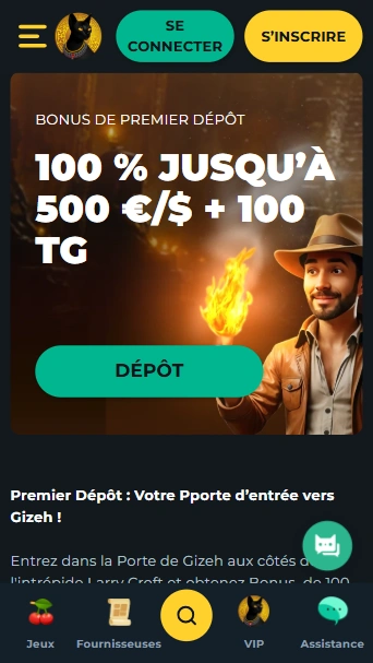 Sérieux Tomb-Riches Casino Presente le Top no Deposit Bonus