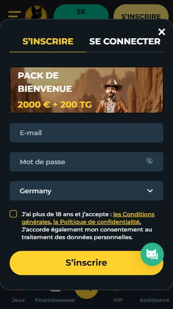 S’inscrire et se Connecter à Online TombRichesCasino en France