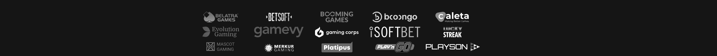 Les meilleurs jeux des développeurs sous licence de Casino Unique en ligne