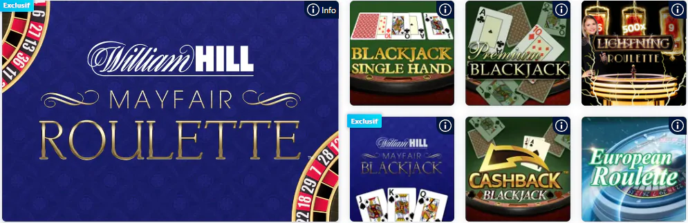 William Hill Poker jouer en ligne en France