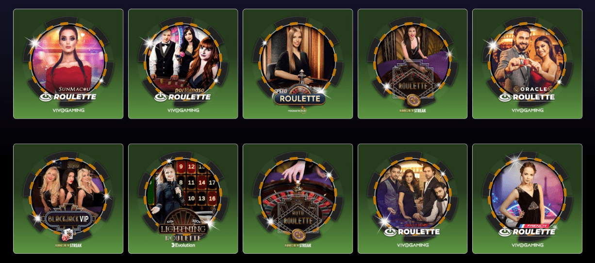 Croupier en Direct Jeux en Winolot-Casino sur Internet